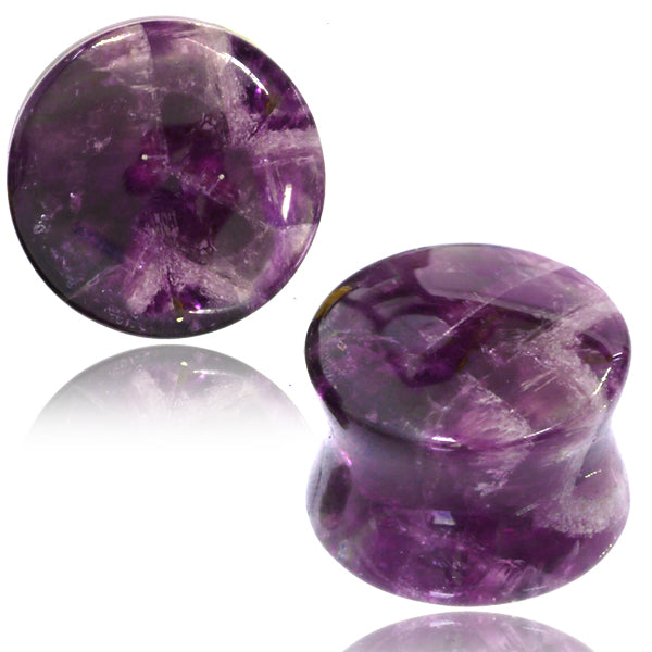 amethyst ear plug