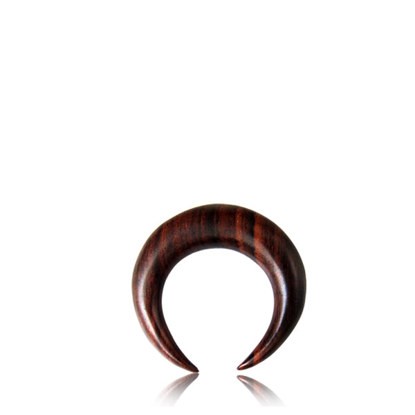 Wooden Horseshoe Ear Stretcher
