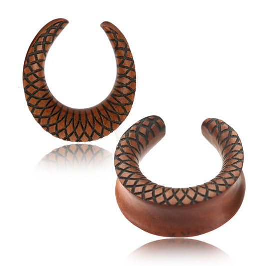 Wooden Ear Saddle - Medusa