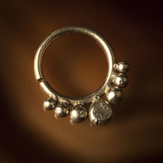 gold septum ring