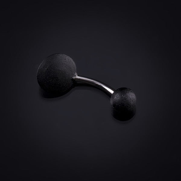 wood black and belly bar steel