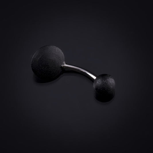 wood black and belly bar steel
