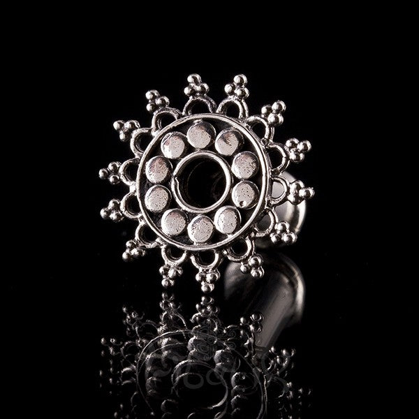 DESERT QUEEN White Bronze Ear Tunnels - Plugs - Eyelets
