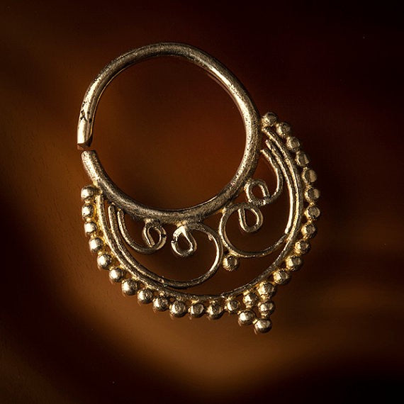 gold septum ring
