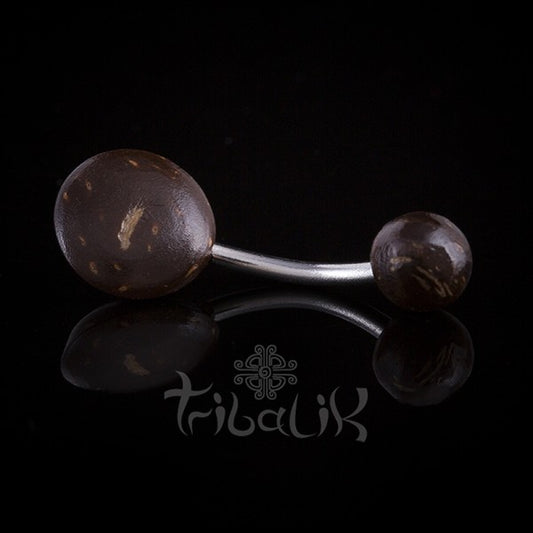 Coconut Shell Belly Bar