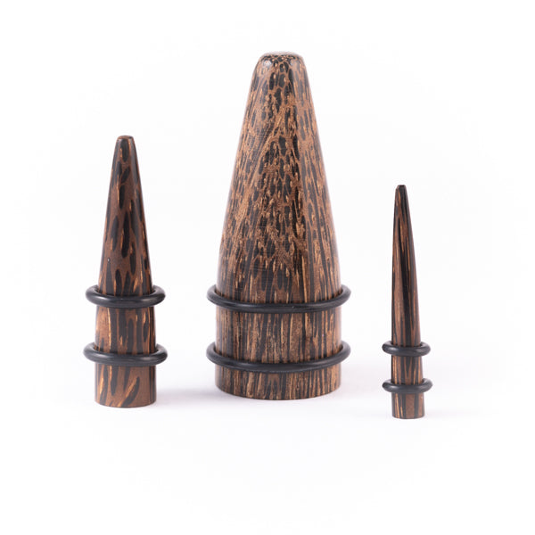 Palm Wood Taper Ear Stretcher