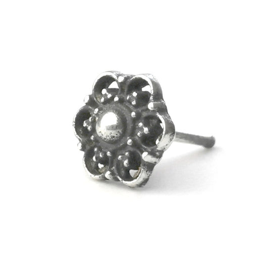 Silver Nose Pin | Summer Flower