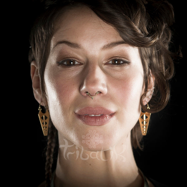 brass septum fake