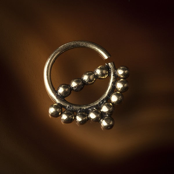 gold septum ring
