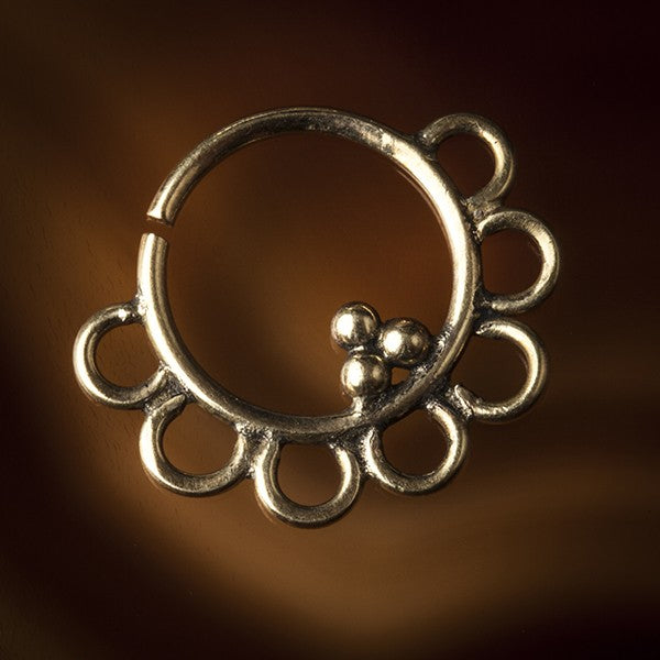 brass septum ring