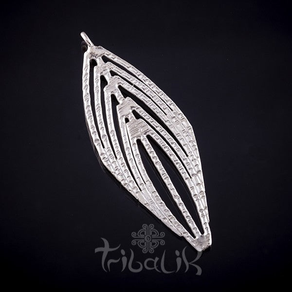 Sterling Silver Leaf Pendant