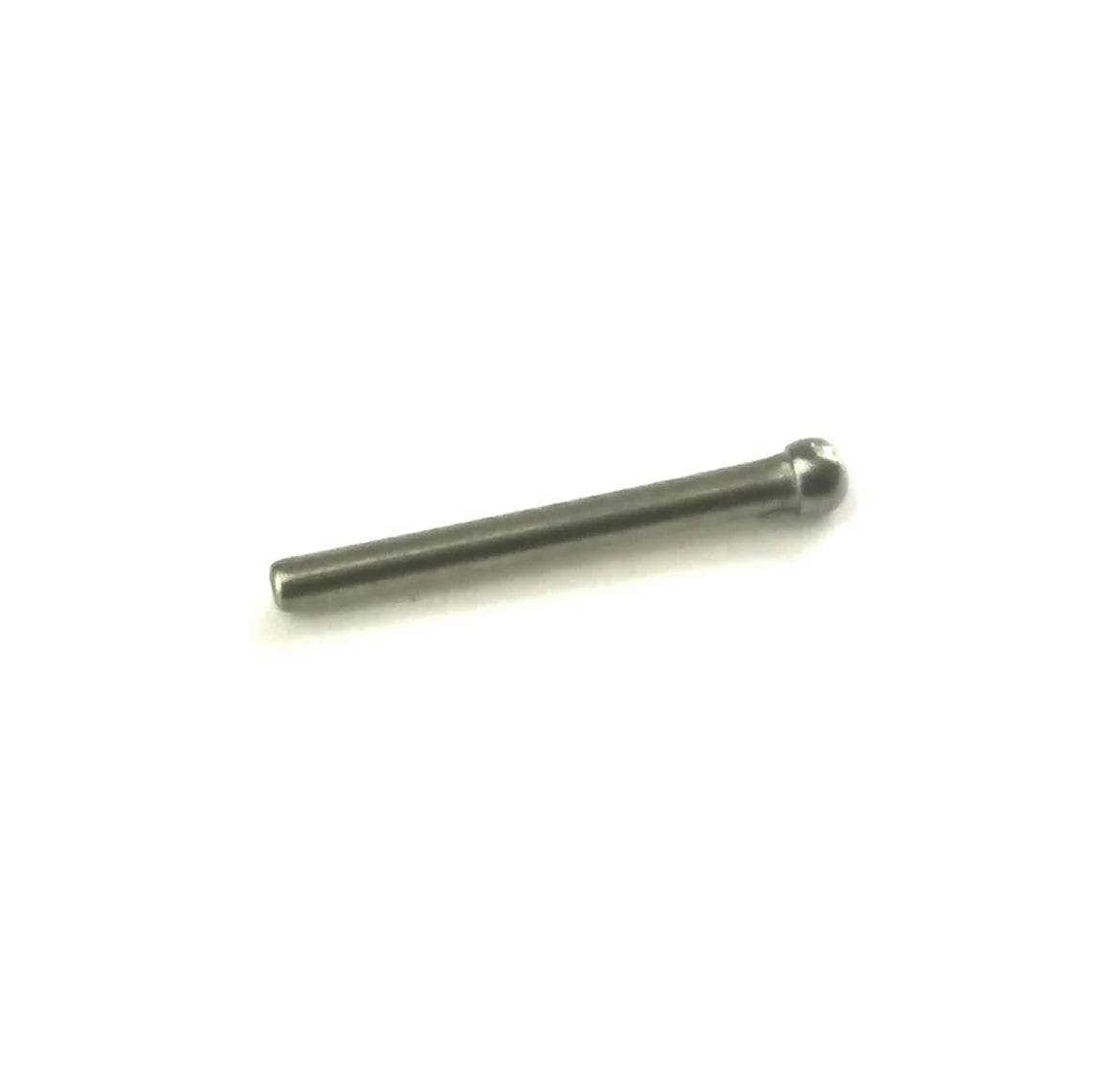 Stainless Steel Threadless Nose Stud Dotted Triangle with Clear Crystal