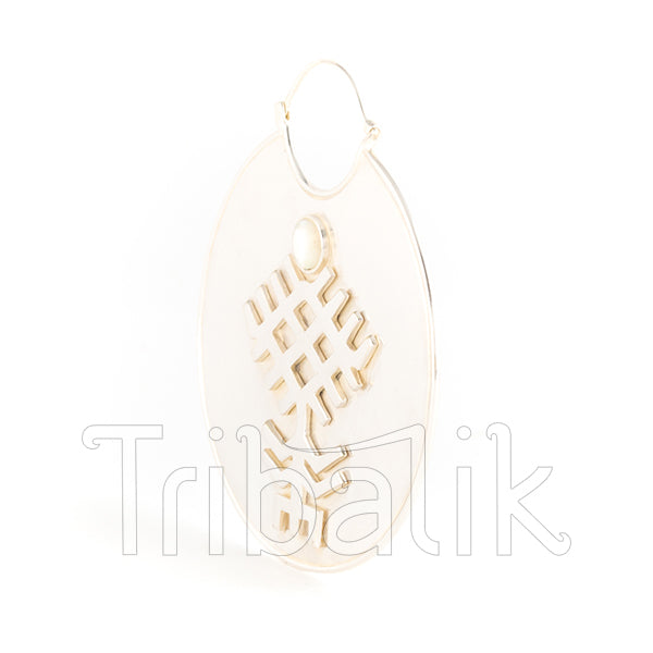 Silver Plated Earrings-Sahara