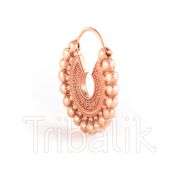 18K Rose Gold Plated Earrings-Boa