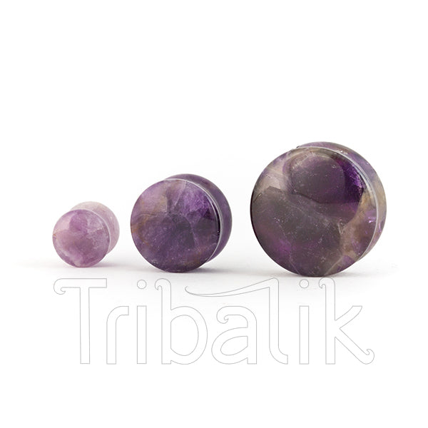 amethyst ear plug