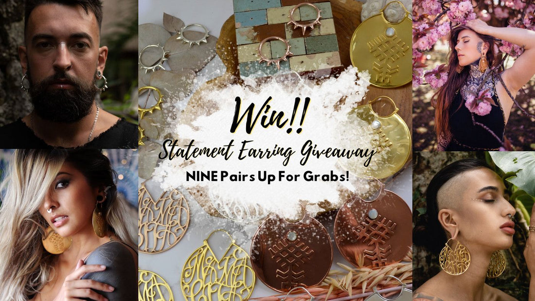 NOW CLOSED - Mega Statement Earring Giveaway!