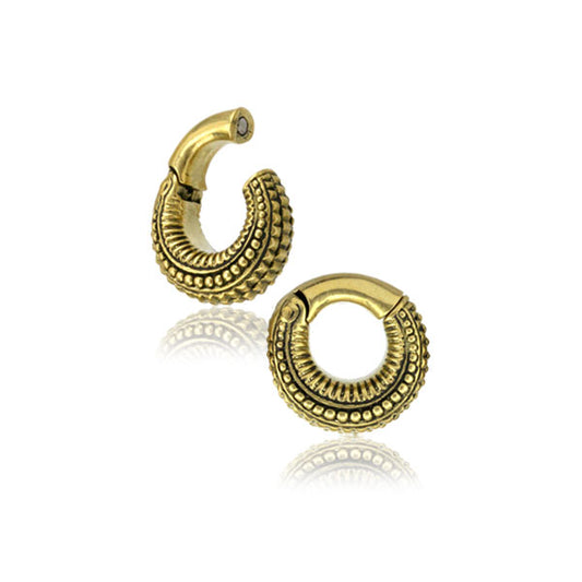 5mm Brass Magnetic Ear Weights - Detailed Nomade