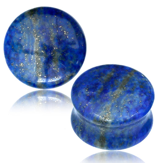 lapis lazuli ear plug