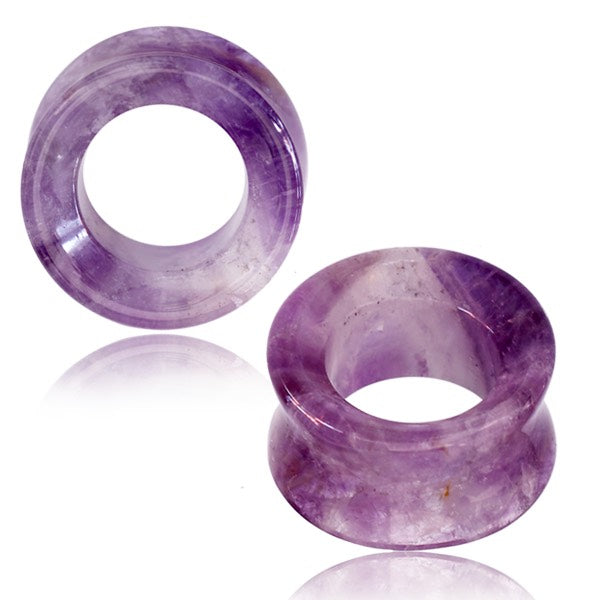 Amethyst Ear Tunnel/Eyelet