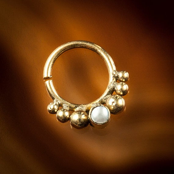 gold septum ring