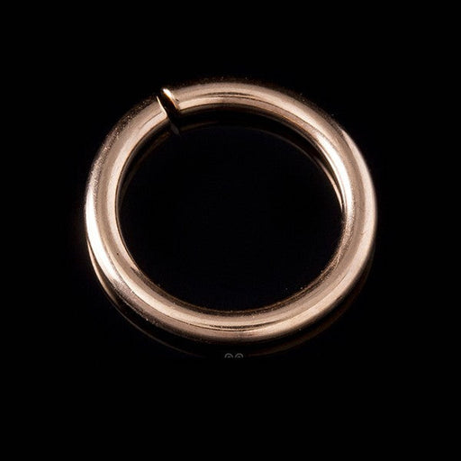 18k Rose Gold Plated Silver Seamless Ring
