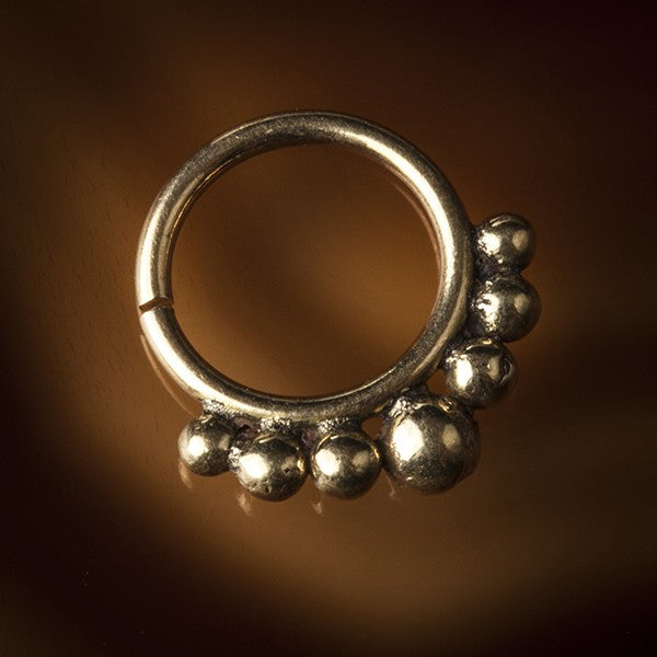 gold septum ring