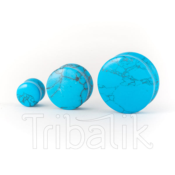 Turquoise Ear Plug For Stretched Ears