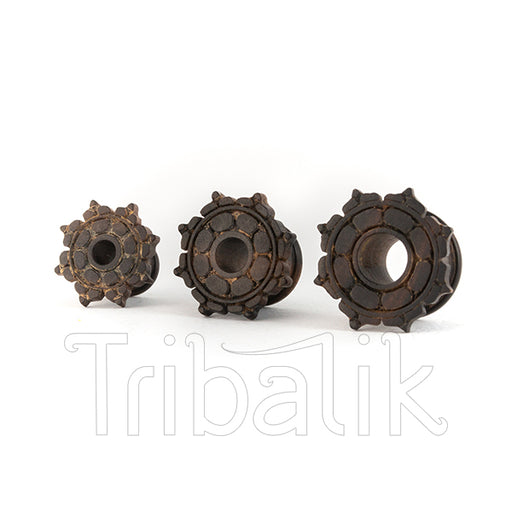 Afghan Organic Ear Tunnels - Plugs - Eyelets